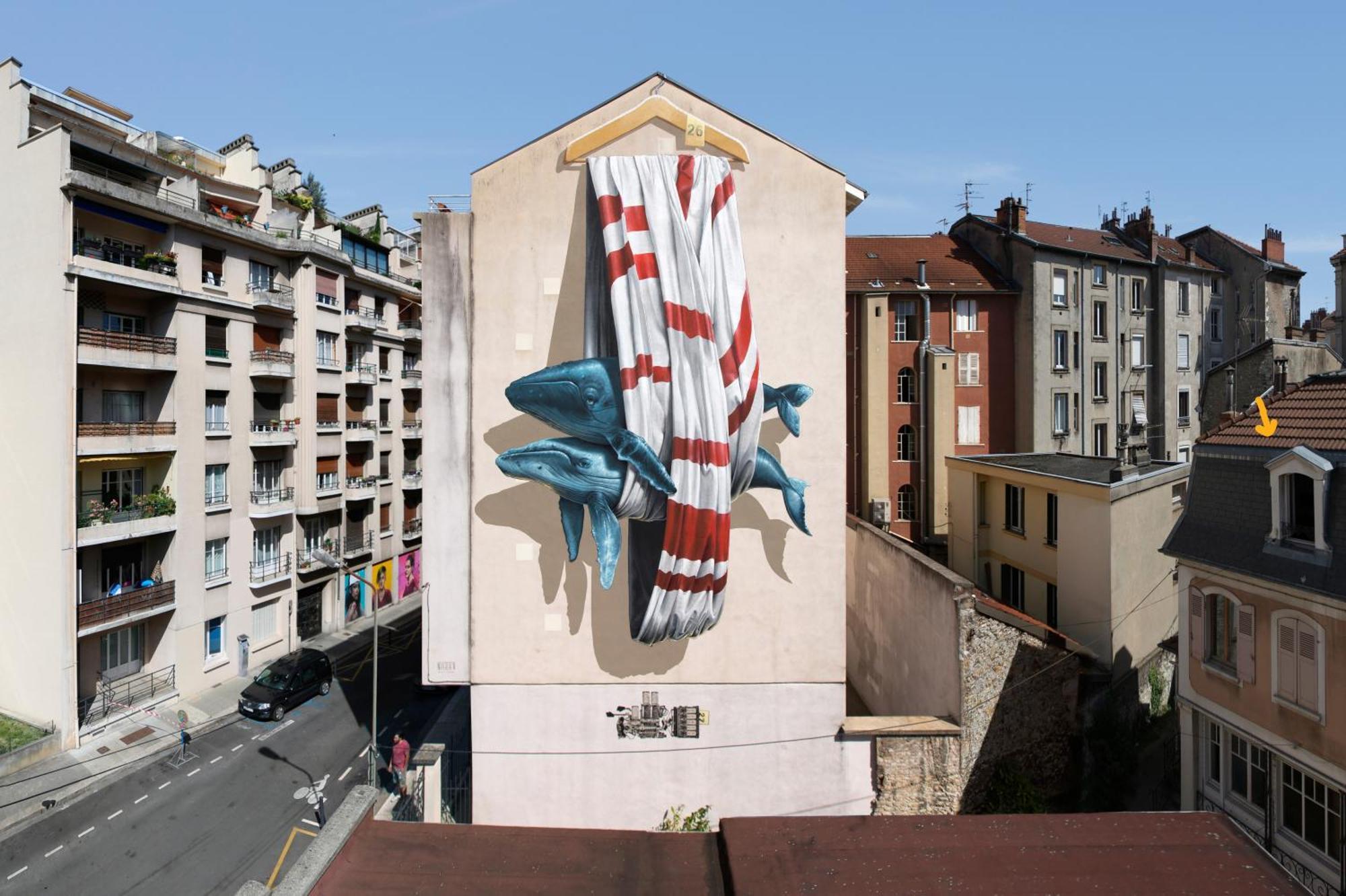 Les Baleines - Hypercentre 2 Chambres Avec Garage Et Clim - Air Conditioning Grenoble Dış mekan fotoğraf